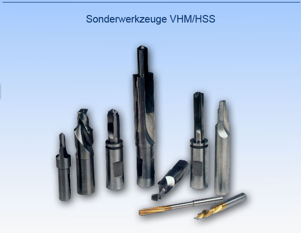 Sonderwerkzeuge VHM/HSS